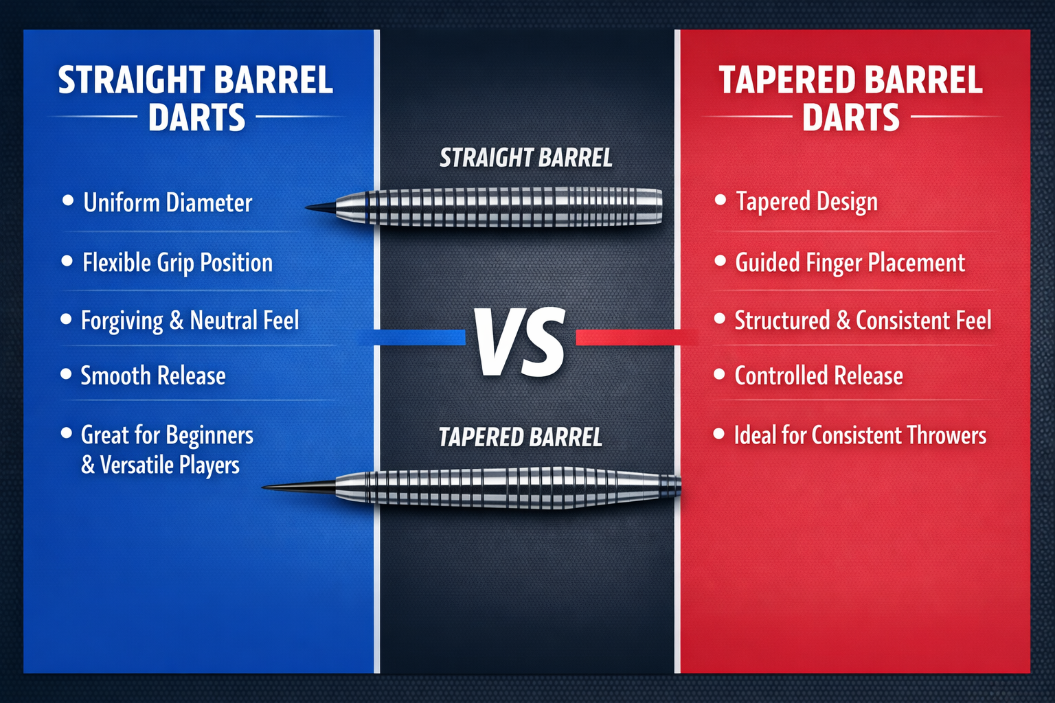 Straight Vs Tapered