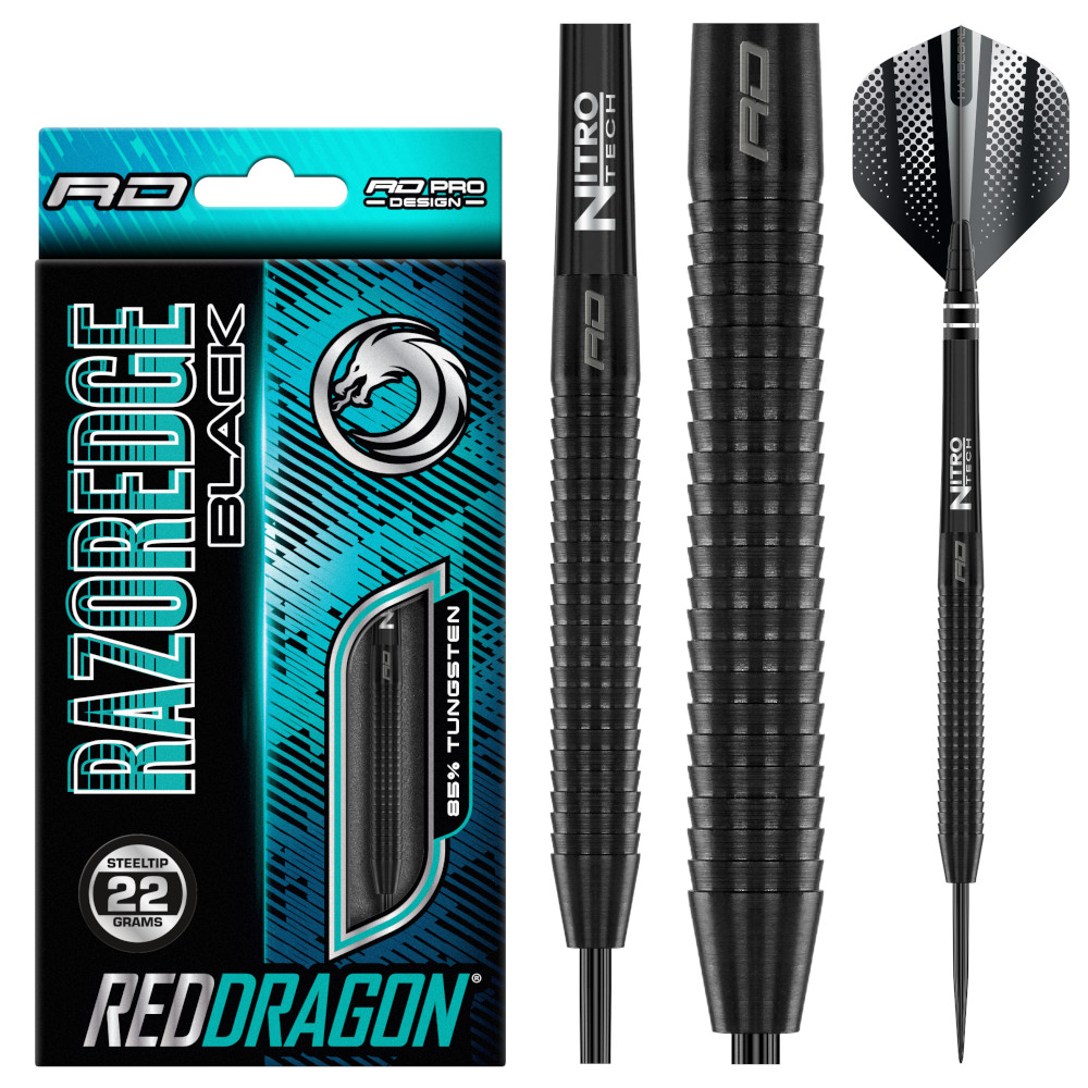 Razor Edge Black Steel Tip Darts